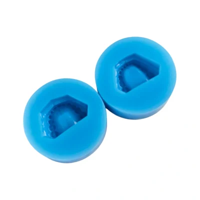 Evodent Pediatric Dental Cast Mold - Primary Teeth, Upper and Lower Jaw, Dental Plaster Mould