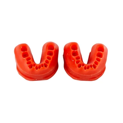 Evodent Orthodontic Training Wax Rims for Metal Teeth, Wax Base for Orthodontic Metal Teeth Practice