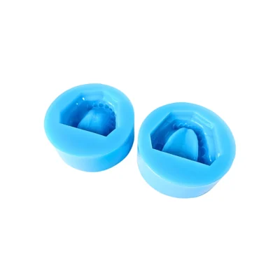 Evodent Partial Dentulous Mold Silicone Plaster Mold, Upper and Lower Jaw
