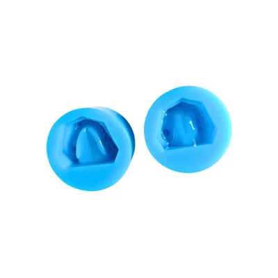 Evodent Partial Dentulous Mold Silicone Plaster Mold, Upper and Lower Jaw